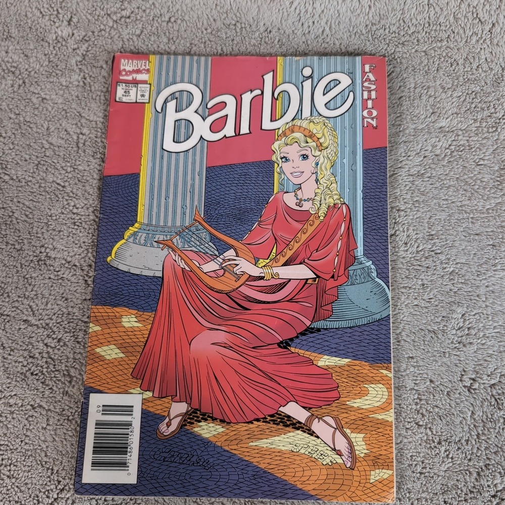 Vintage Barbie Fashion Marvel Comic Book Issue 45 Sept 1994 Lion King Ad